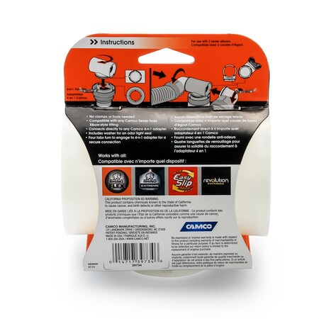 Camco SEWER, T ADAPTER 39734